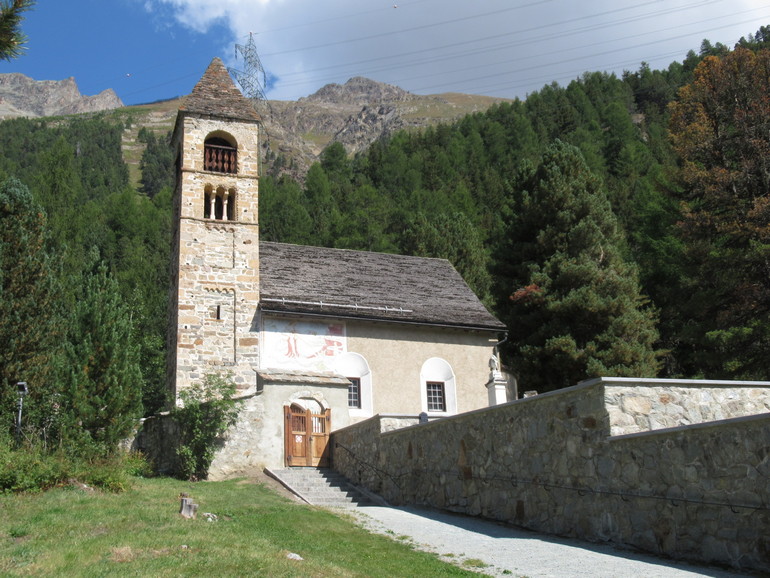 Maria Kirche in Ponteressina